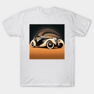 Art Deco Style Cars T-Shirt